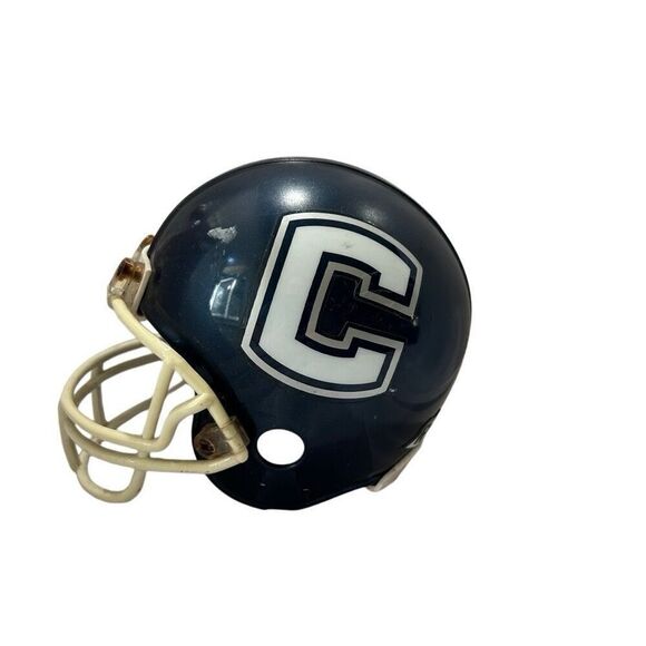 university of connecticut football mini helmet uconn ncaa college some damage - Picture 1 of 5